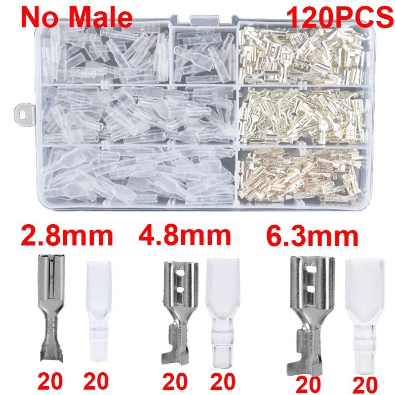 Professional Grade Insulated Spade Terminal Connection Kit