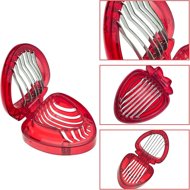 Stainless Steel Strawberry & Fruit Slicer
