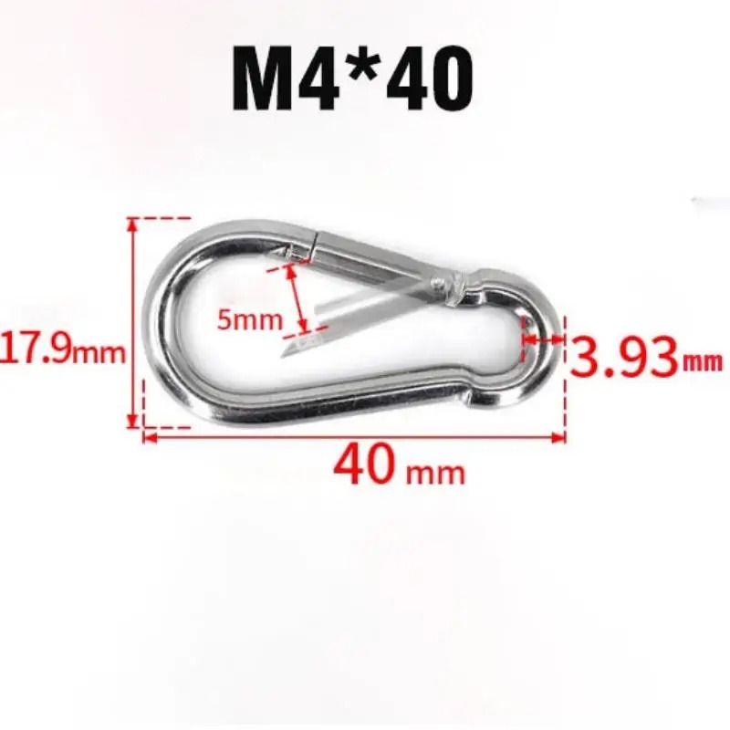 Stainless Steel Quick Link Spring Hook
