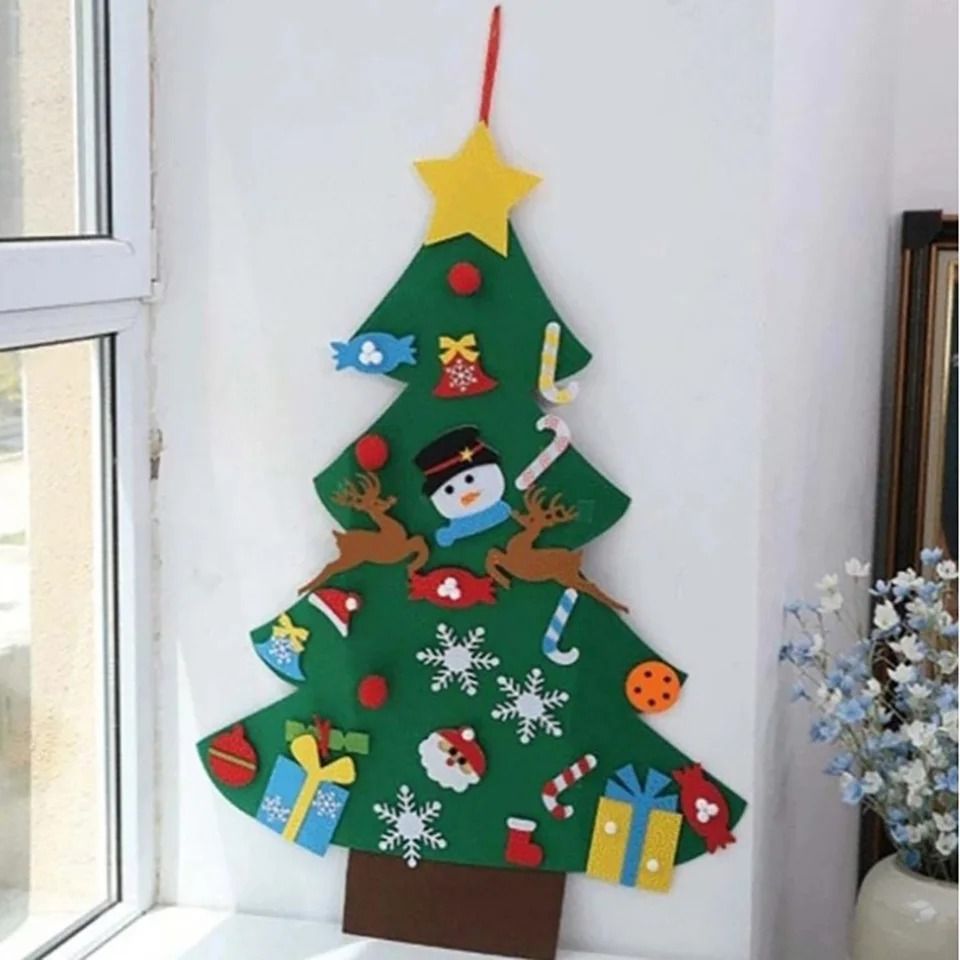DIY Toddler Friendly Felt Christmas Tree