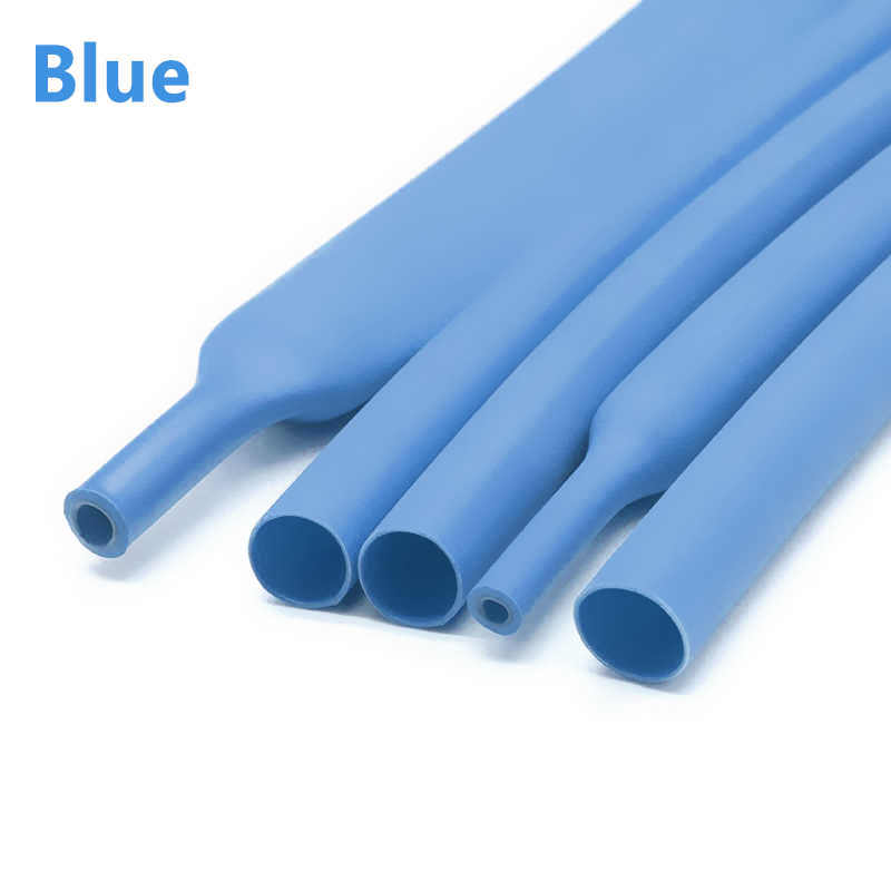 Black Heat Shrink Tube Polyolefin Thermal Insulated Cable Sleeve