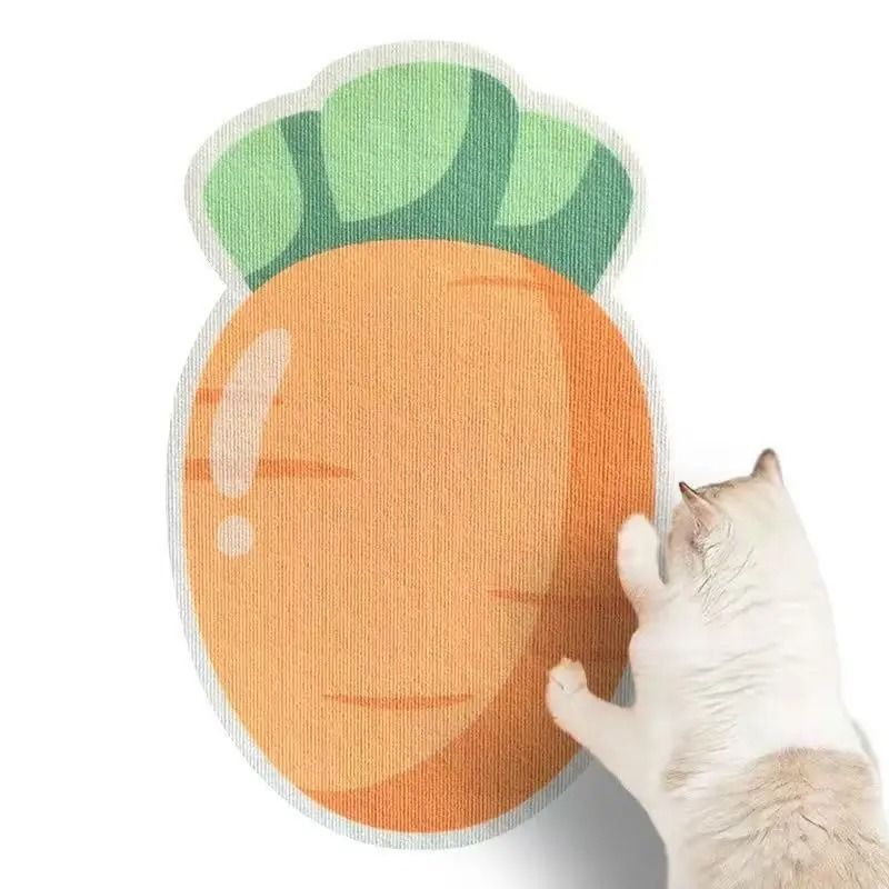 Self Adhesive Cat Scratch Mat Cartoon Design Multi Purpose Pet Mat
