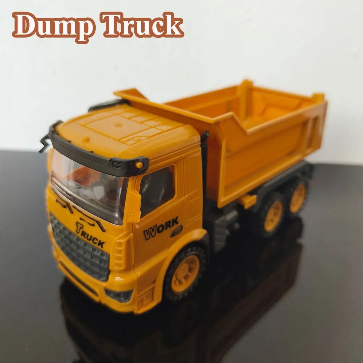 Kids Inertial Engineering Vehicle Toy Construction Truck Model