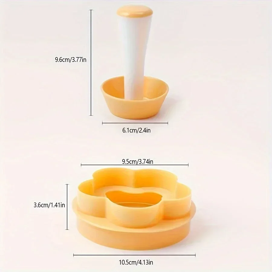 Pastry Dough Tamper Set, Flower Shaped Cutter, Cake Mold, Creative Cake Cup Presser, Biscuit Mold, Pie Tamper Kitchen