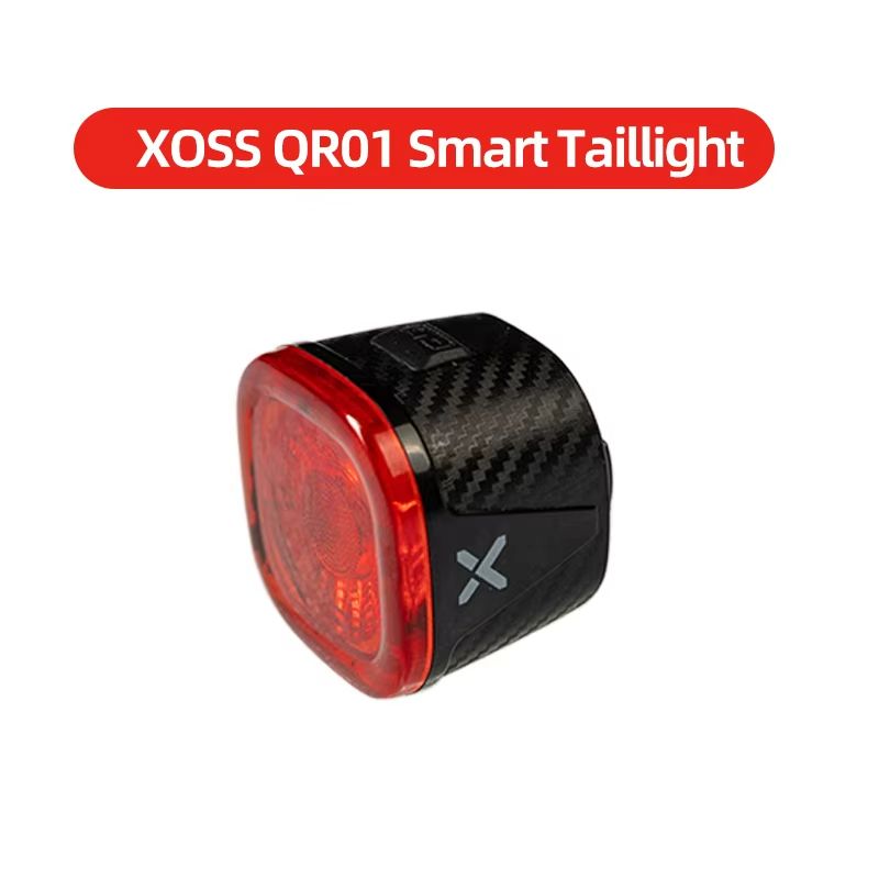 XOSS XR01 Smart Tail Light – Auto Brake Sensing Waterproof USB Rechargeable Bicycle Rear Light