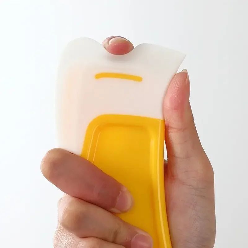 Premium Silicone Cleaning Spatula Flexible Kitchen Scraper Tool
