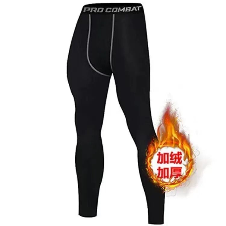 Mens Fleece Thermal Underwear Set Winter Warm Compression Long Johns