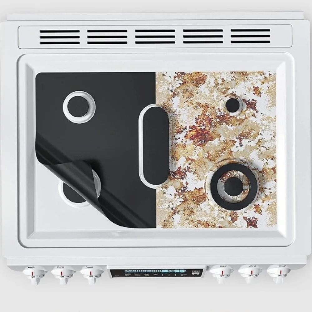Gas Stove Protective Pad – Reusable Heat-Resistant Liner – High-Yield Gastronomic Interaction Hub