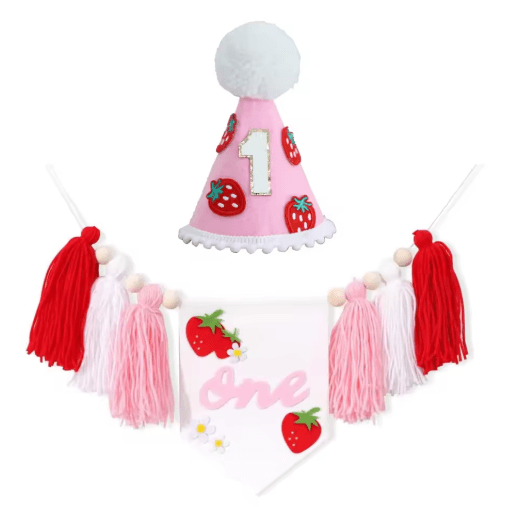 Boho 1st Birthday High Chair Banner Baby First Birthday Party Decor