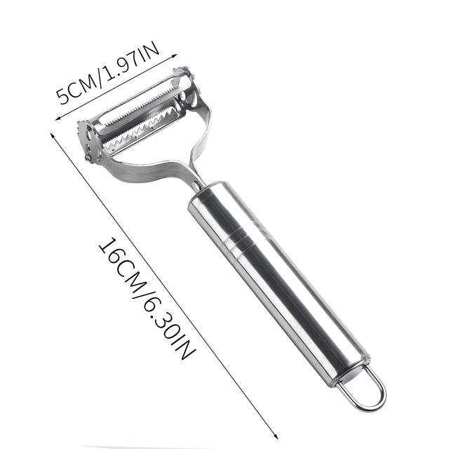 High Quality Stainless Steel Potato Grater, Cucumber Carrot Julienne Peeler, Fruit Vegetable Slicer