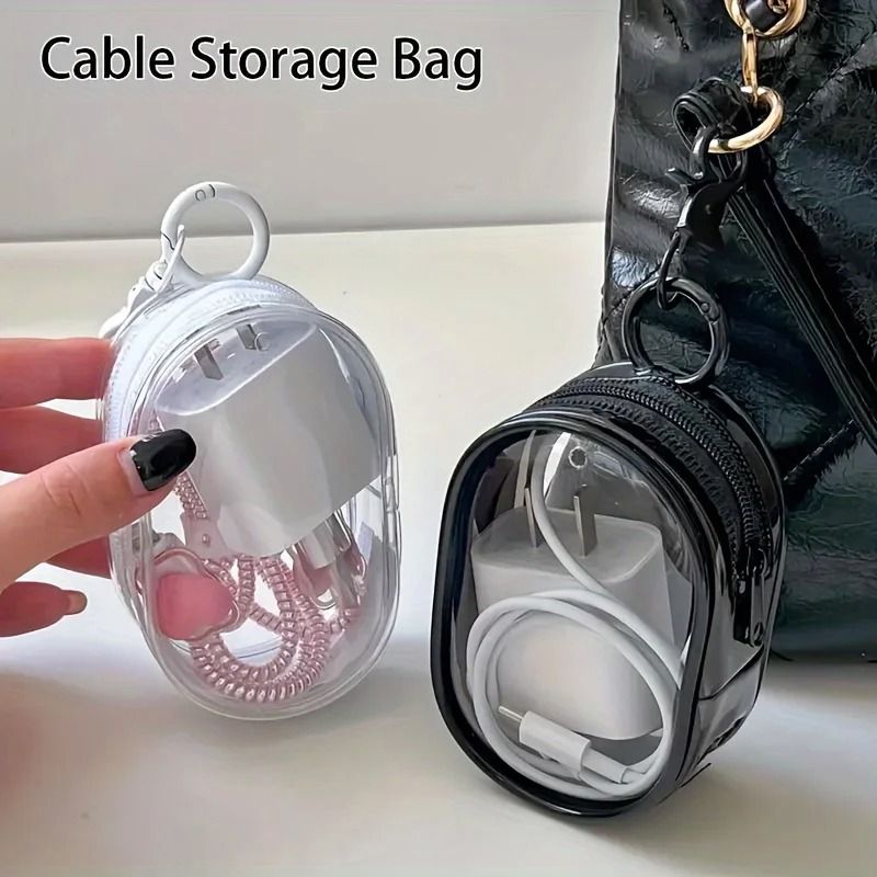 Clear Travel Zipper Storage Bag
