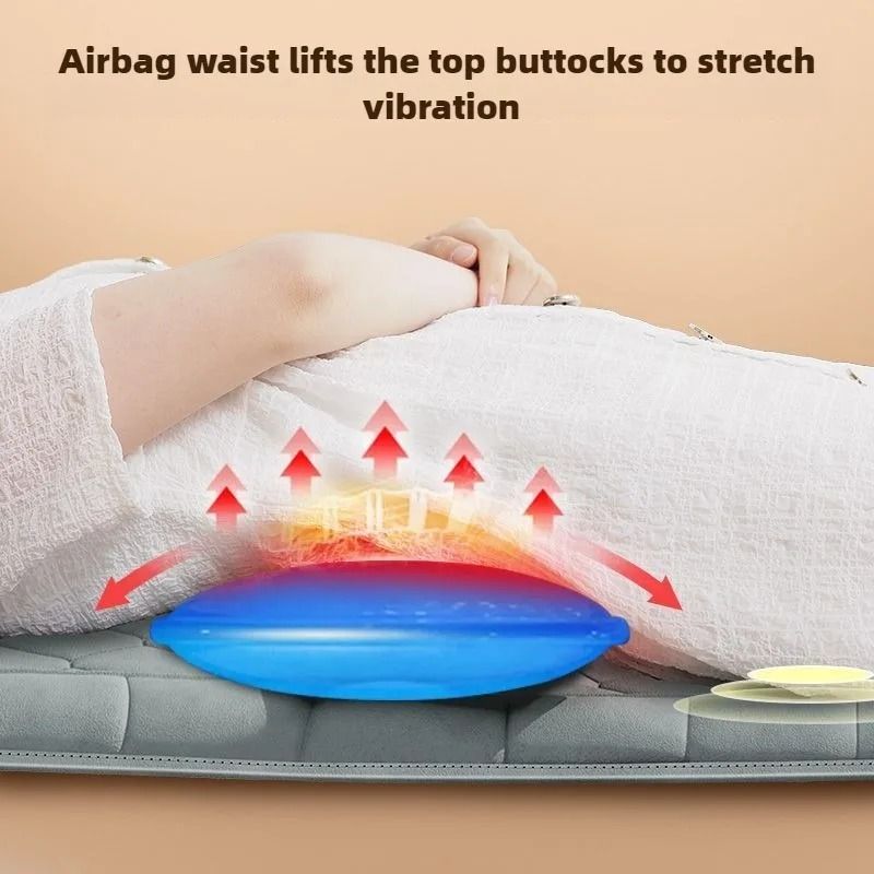Electric Full Body Massage Mattress with Heating and Hand Control