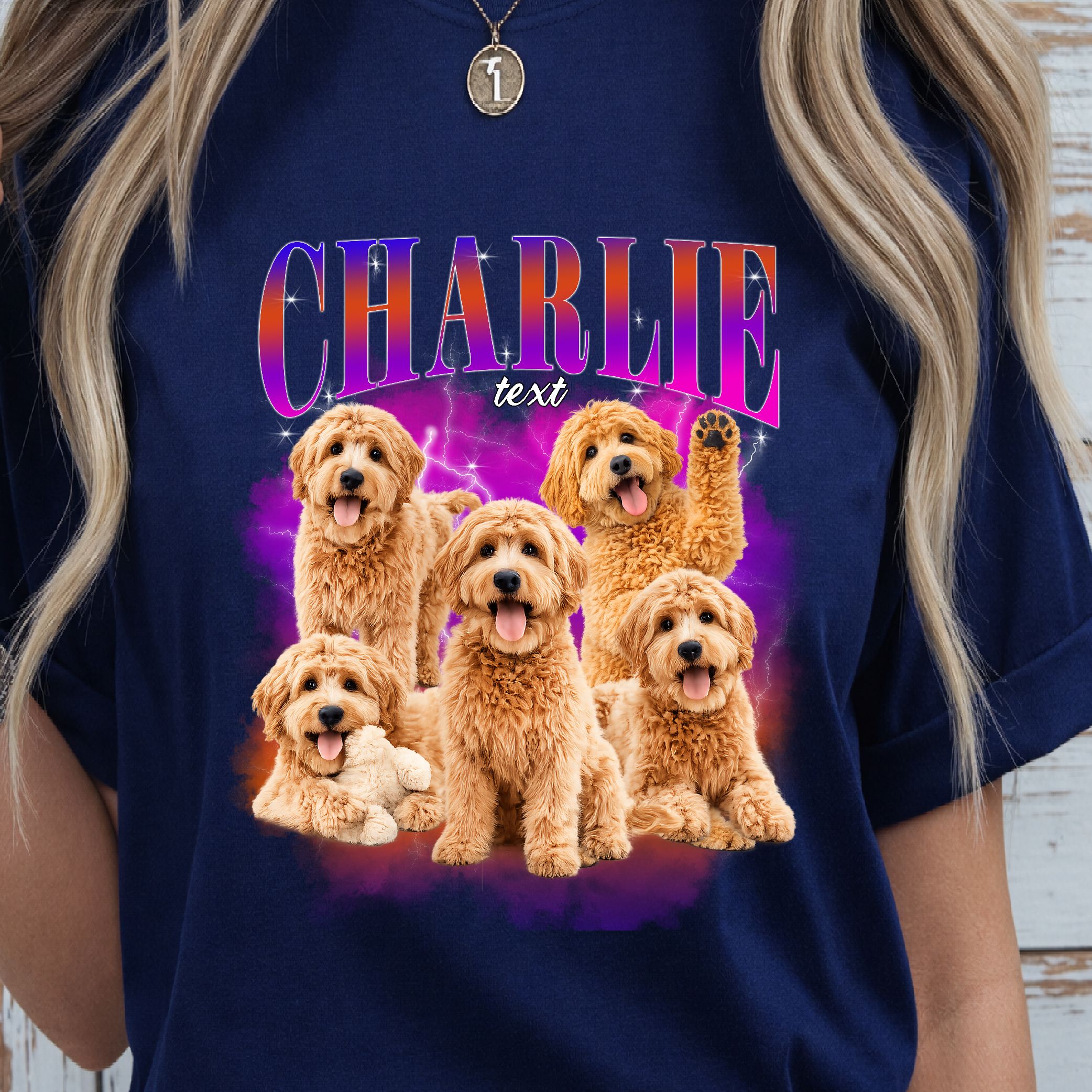 Custom Retro Dog Sweatshirt, Bootleg Rap Dog Shirt, Personalized Pet Hoodie, Vintage 90s Graphic