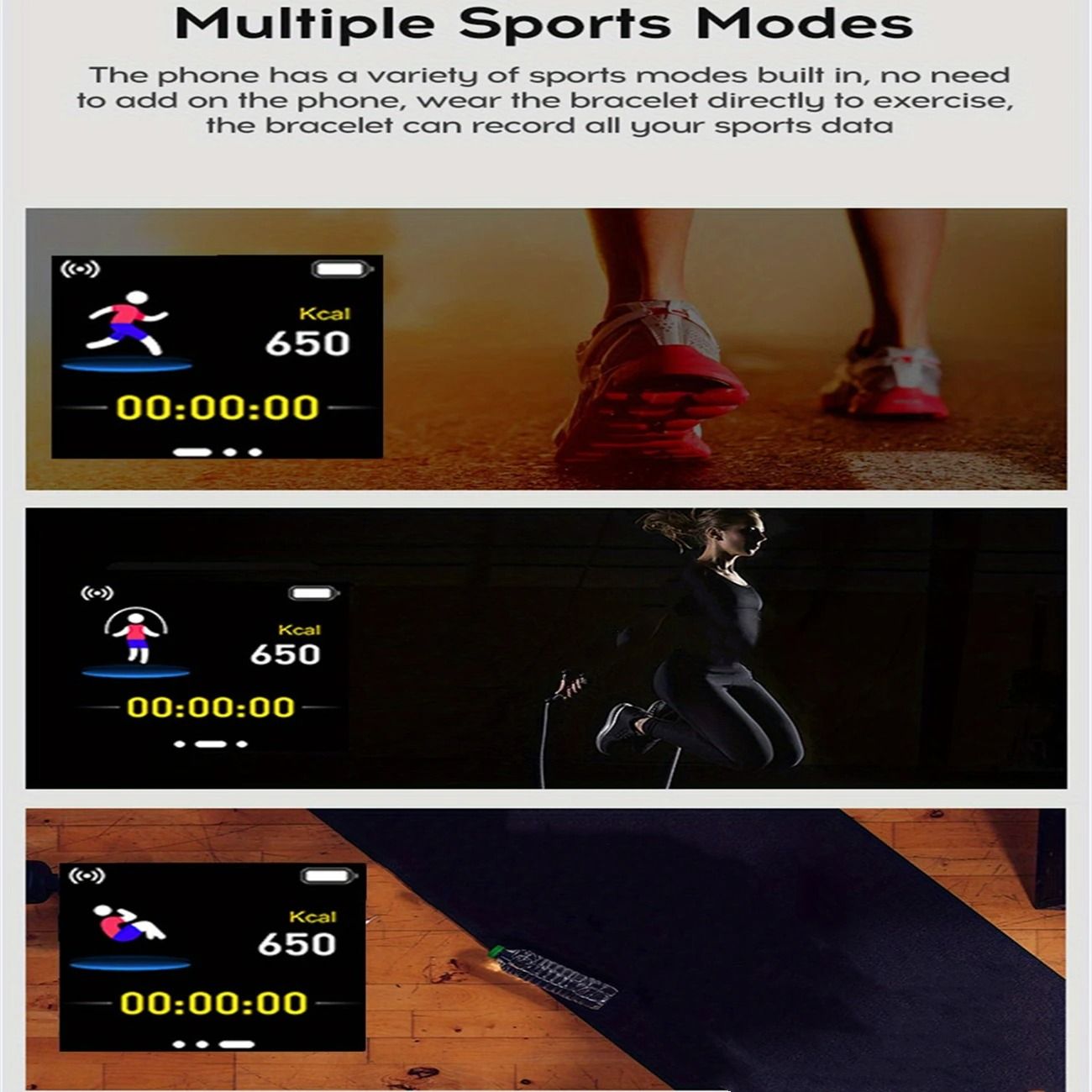 Multifunctional Bluetooth Fitness Smartwatch