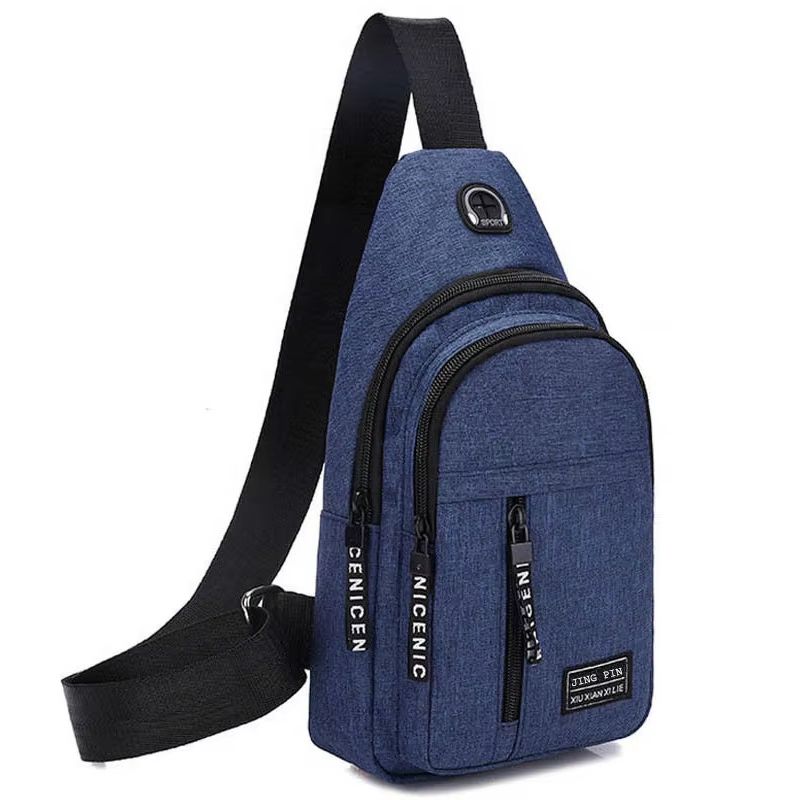 Men's Multifunctional Travel Shoulder Sling Bag Chest Crossbody Bag