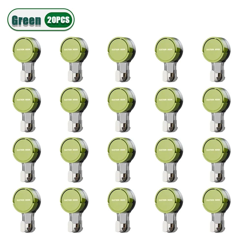 Reusable Suction Cup Hooks Set