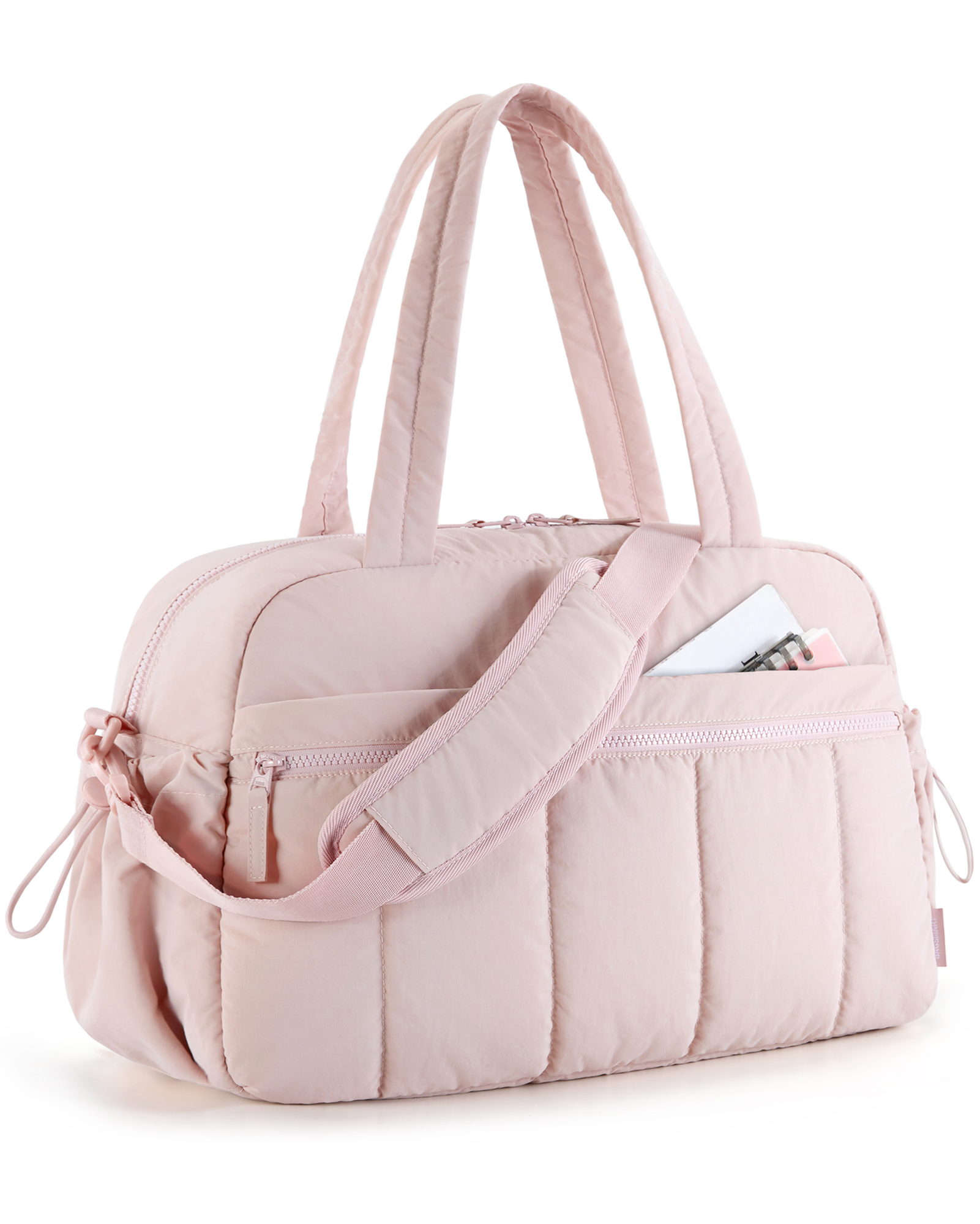 Waterproof Travel Duffel Bag with Wet Pocket, Women's Gym & Weekender Shoulder Bag, Durable Beach