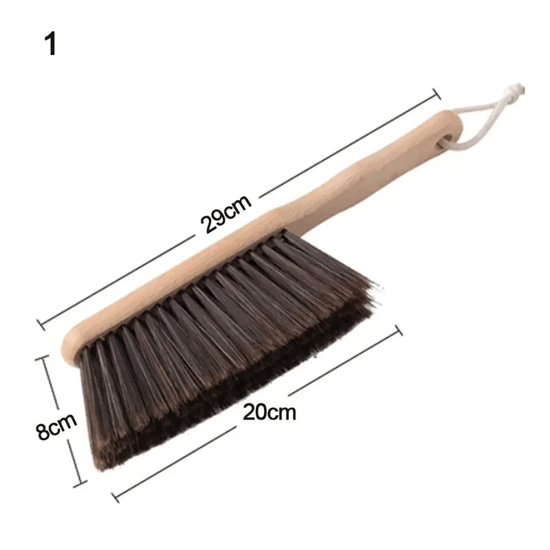 BrewClean Natural Wood Coffee Grinder Cleaning Brush