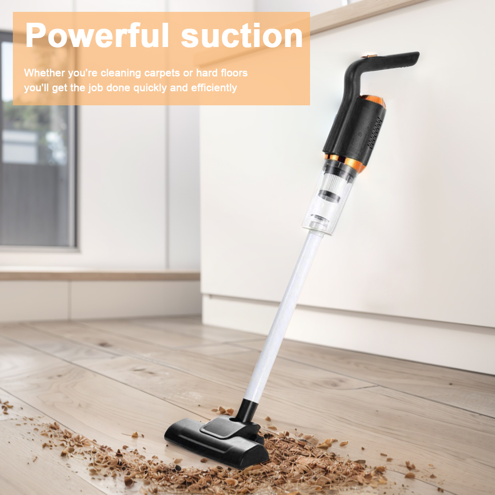 USB Rechargeable Wireless Handheld Vacuum Cleaner, Large Suction Cordless Vacuum for Home, Car, Pet