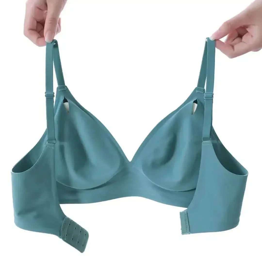 CloudSoft Seamless Latex Jelly Wireless Bra – Removable Padded Sleep & Everyday Bralette
