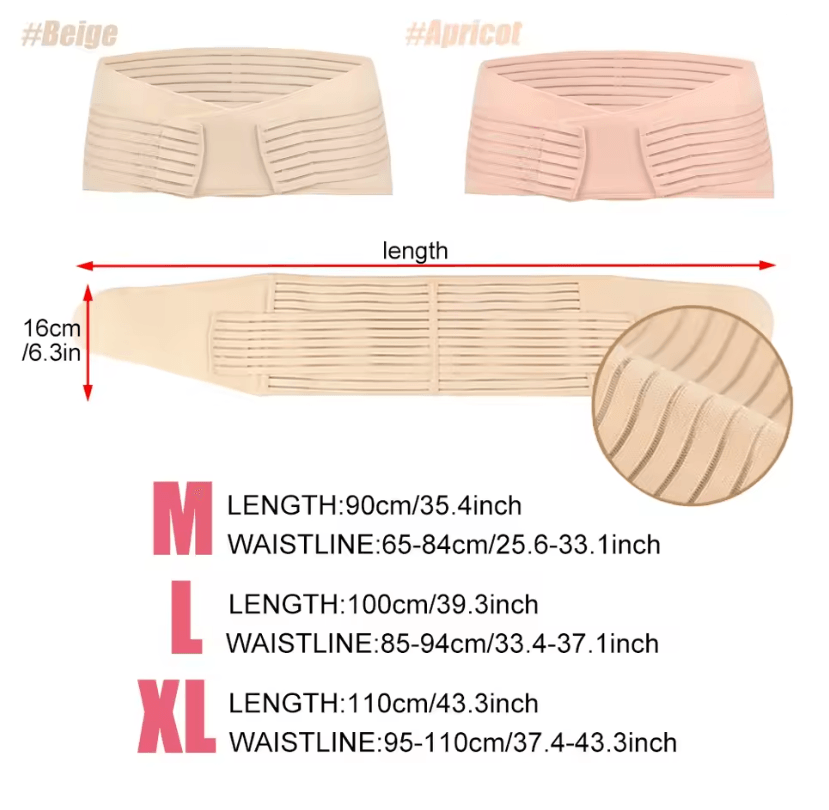 Adjustable Sacroiliac Hip Belt for Lower Back and Pelvic Support