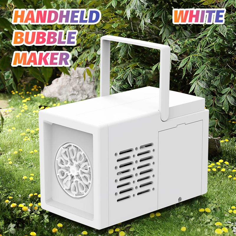 Handheld Hole Automatic Electric Bubble Machine Toy