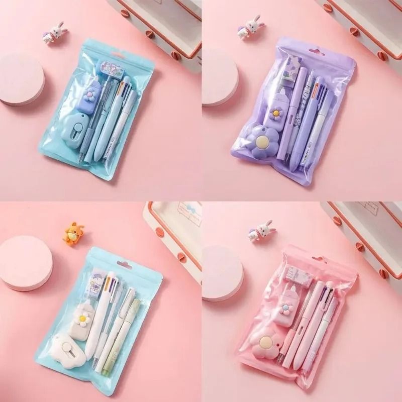 7 in 1 School Stationery Set Complete Student Supplies Gift Kit