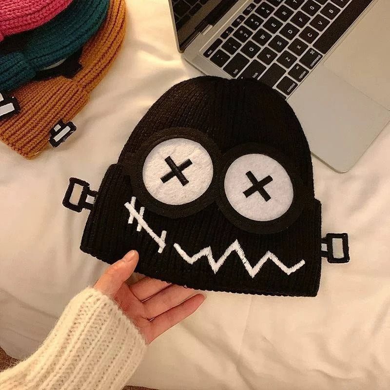Big Eyes Cartoon Ear Protection Hat