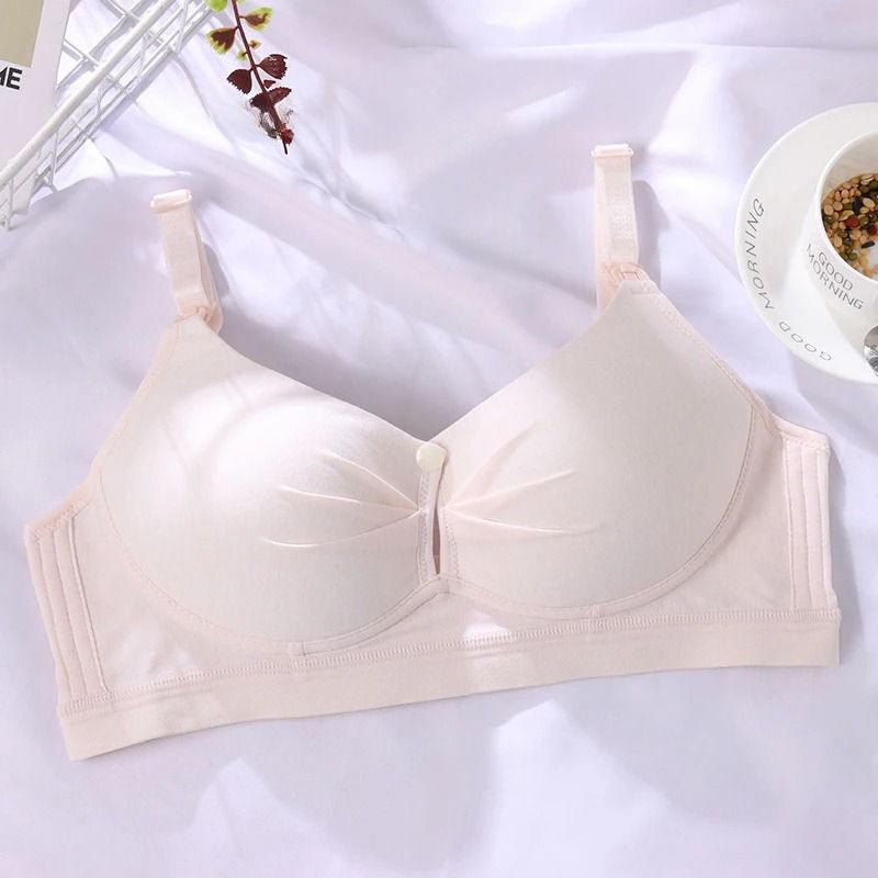 Comfortable Maternity Nursing Bra Soft Wireless Breastfeeding Bra for Moms