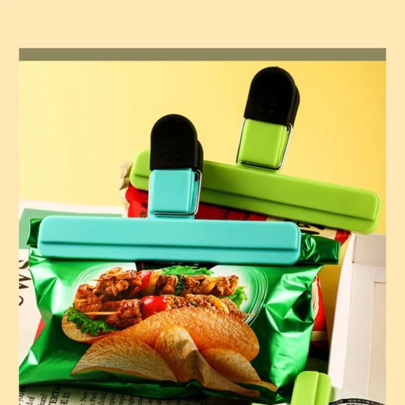 Heavy Duty Reusable Food Bag Clips Set