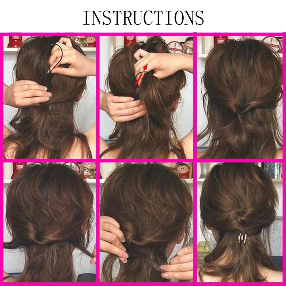 Ponytail Styling Loop Tool Set
