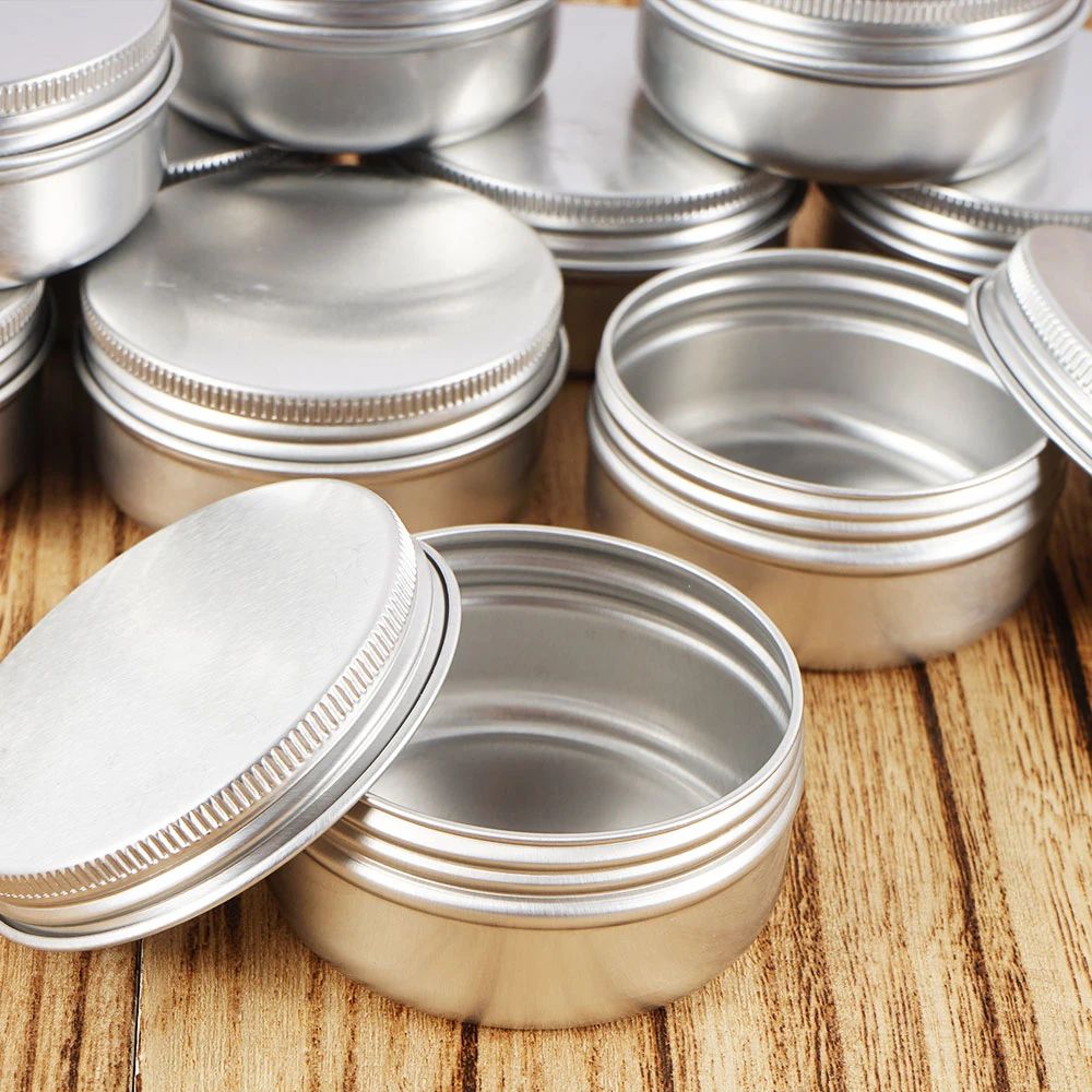Refillable Aluminum Tin Container Set