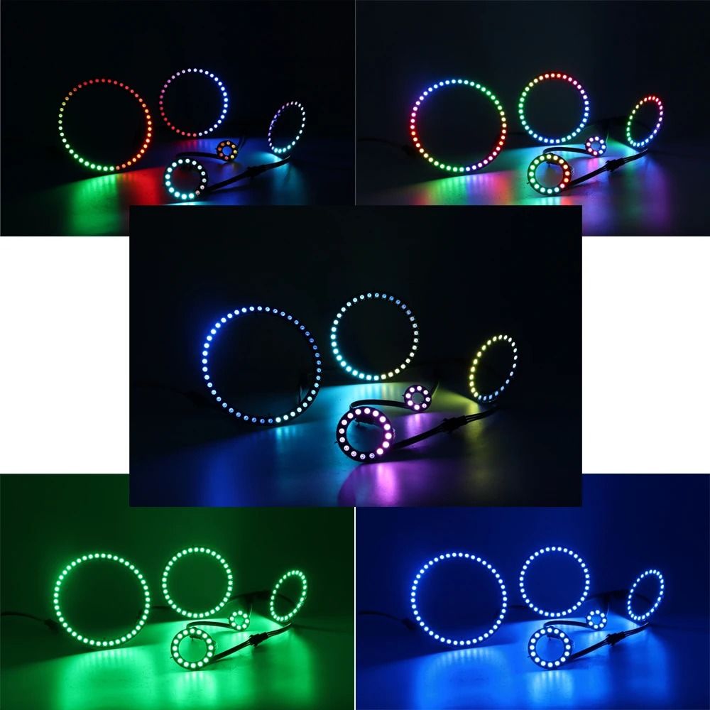WS2812B Addressable RGB LED Pixel Ring Kit