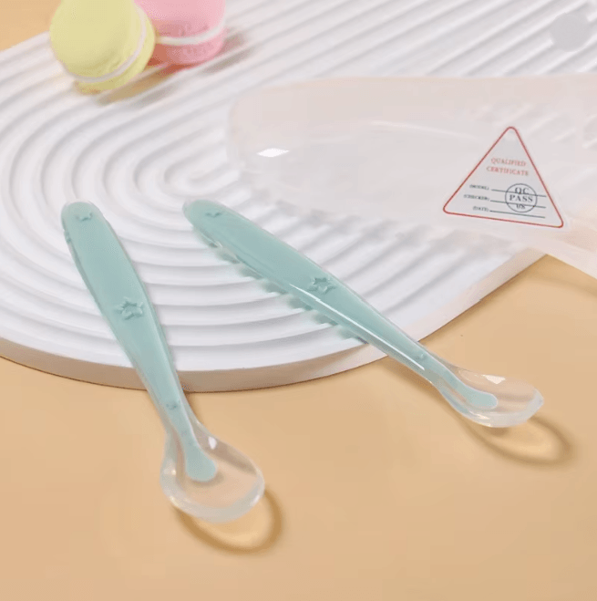 StarGrip Baby Silicone Learning Spoon Set 2 Pack