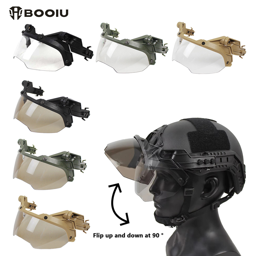 Adjustable Tactical Helmet with Detachable Goggles Anti-Fog & Anti-Riot CS Protective Gear for Military & Outdoor Use