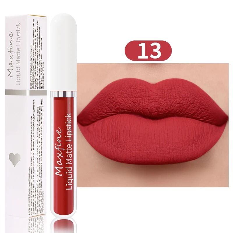 Matte Velvet Waterproof Lip Glaze