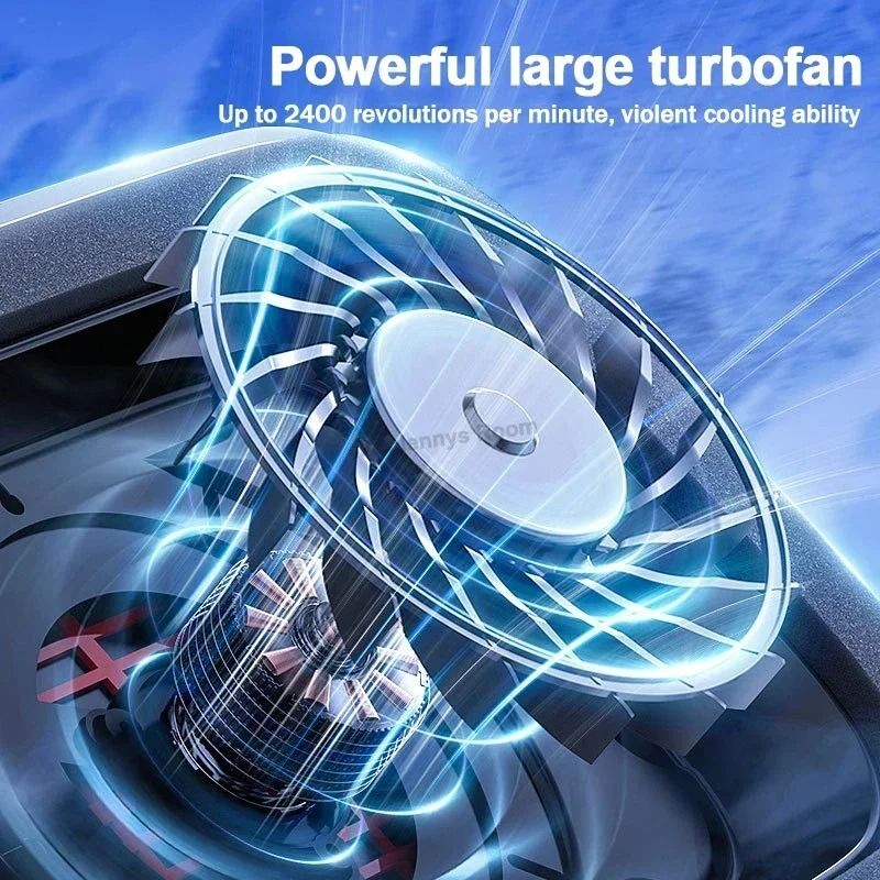 MEMO FL08 Gaming Laptop Cooling Pad Adjustable Laptop Cooler Stand Powerful Fan Cooling Base