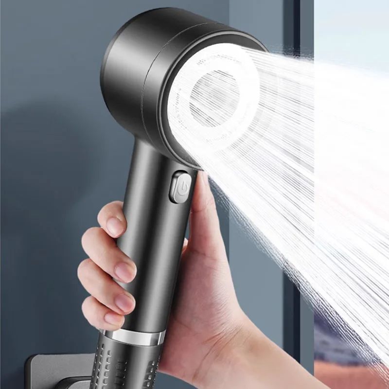 High Pressure Filter Shower Head 4 Mode Water Purifying Shower