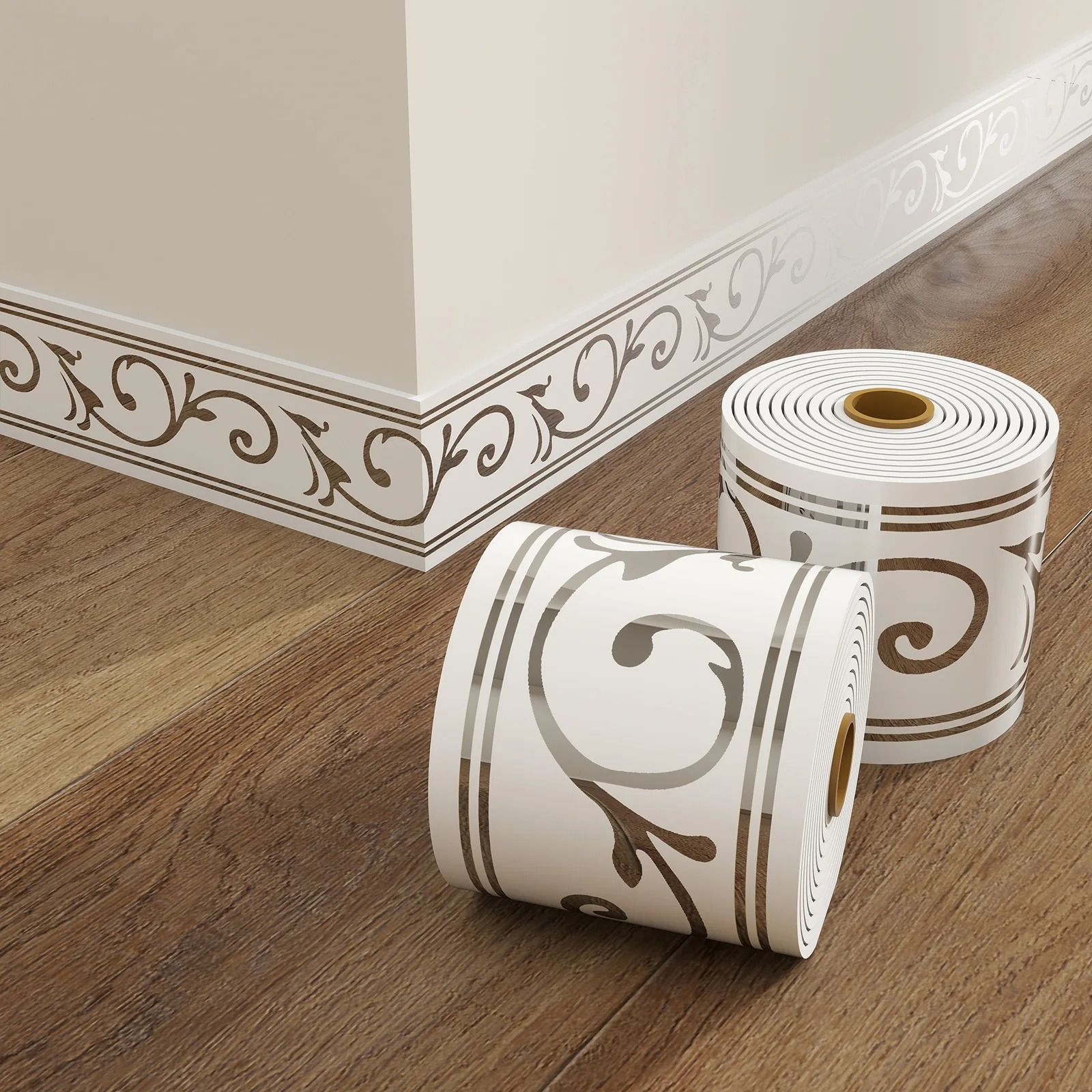 Flexible Self Adhesive Foam Skirting Board Wall Trim