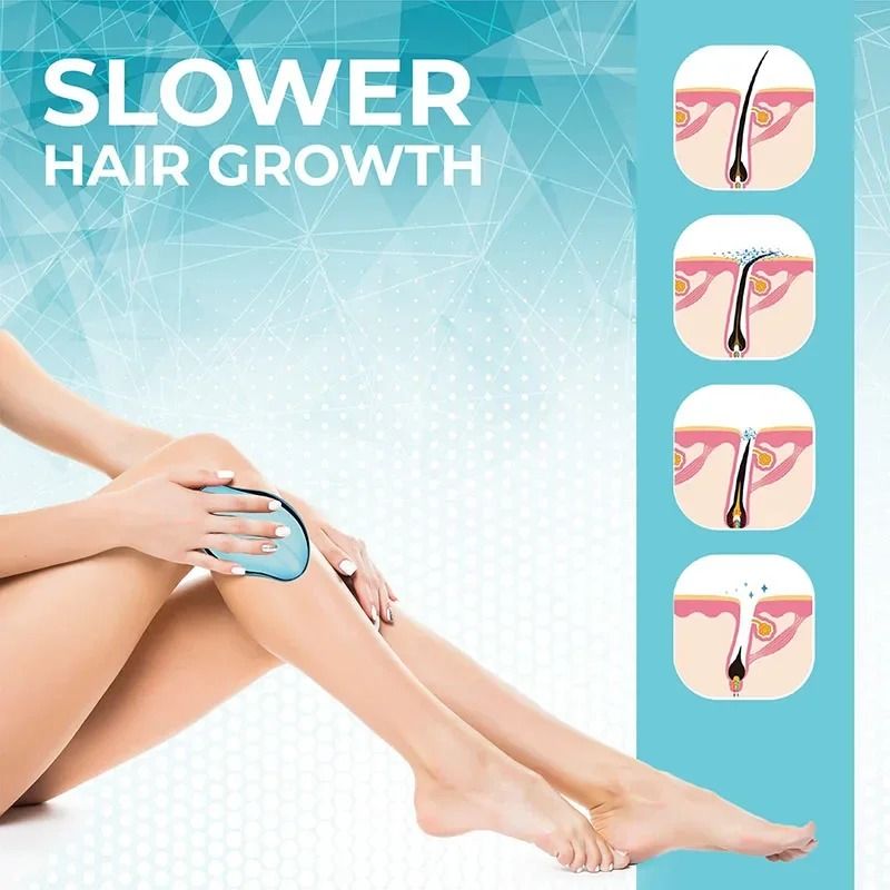 Nano Crystal Epilator Hair Removal Tool for Smooth Skin Exfoliating Body Care