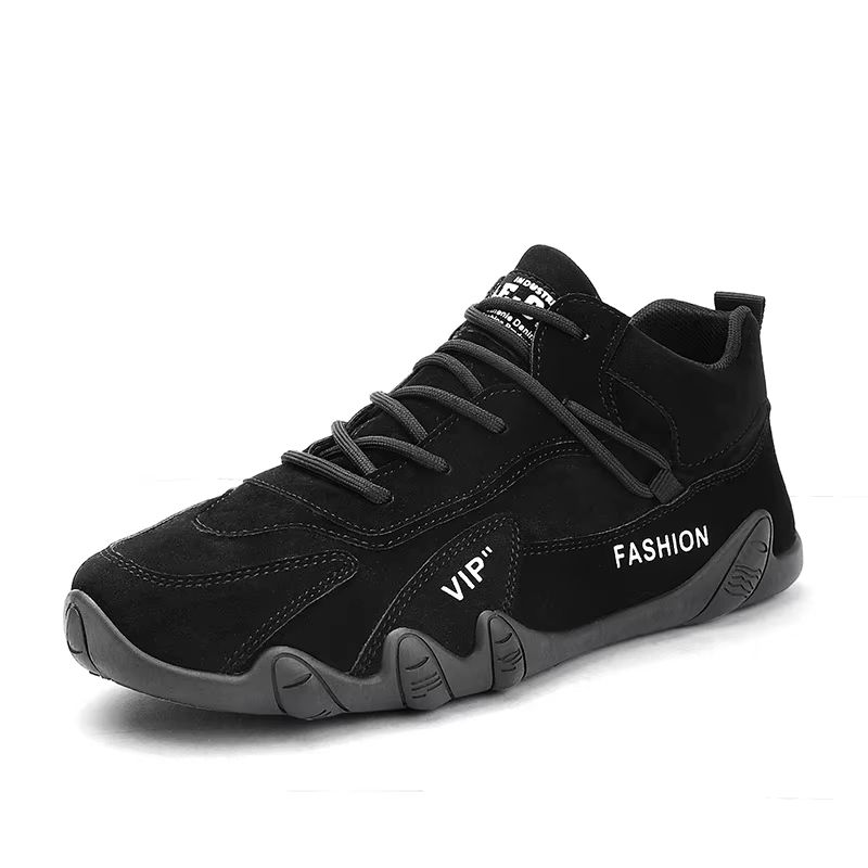 Men's Casual Non-Slip Ankle Boots 2025 Lace-Up Sneakers