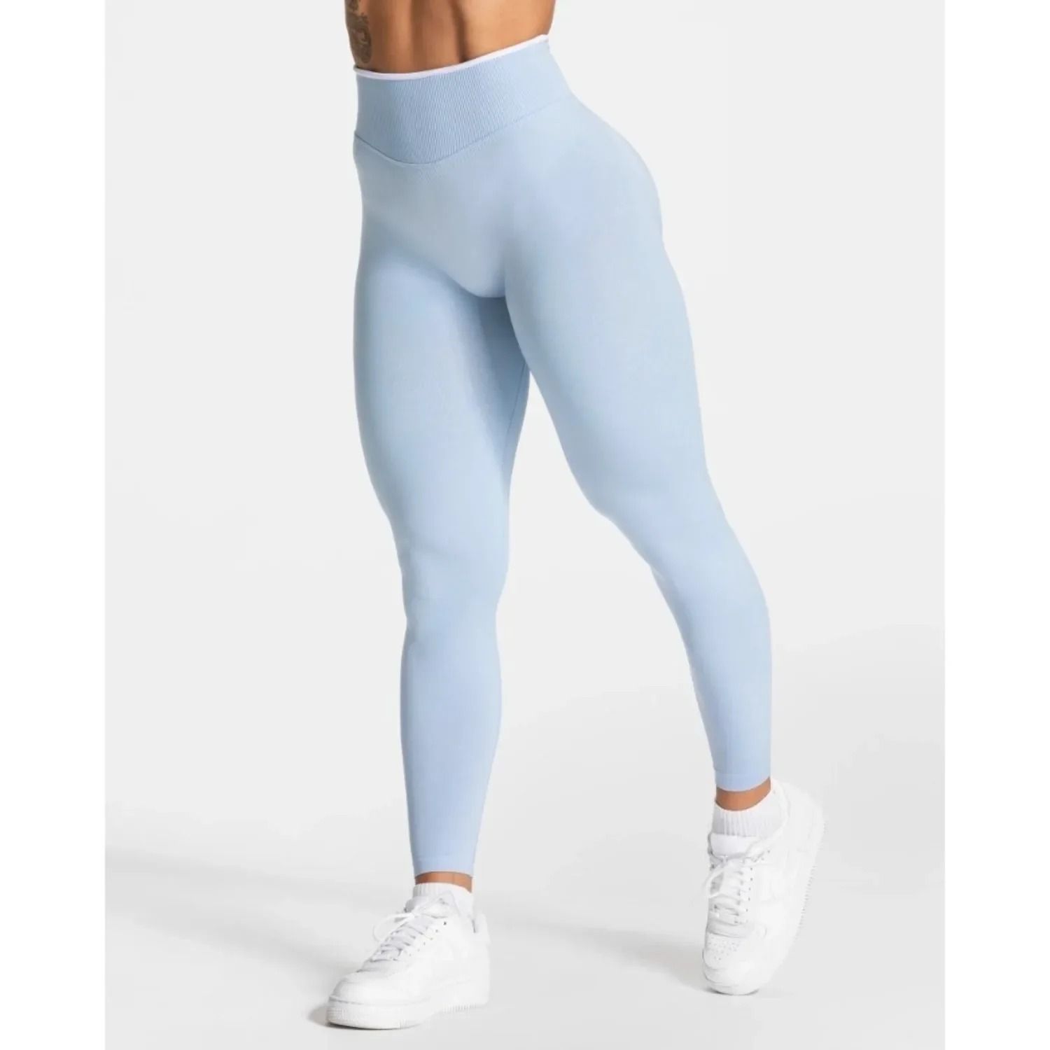 Seamless High-Waist Gym Pants – Professional Hip-Lifting Yoga & Running Exercise Leggings