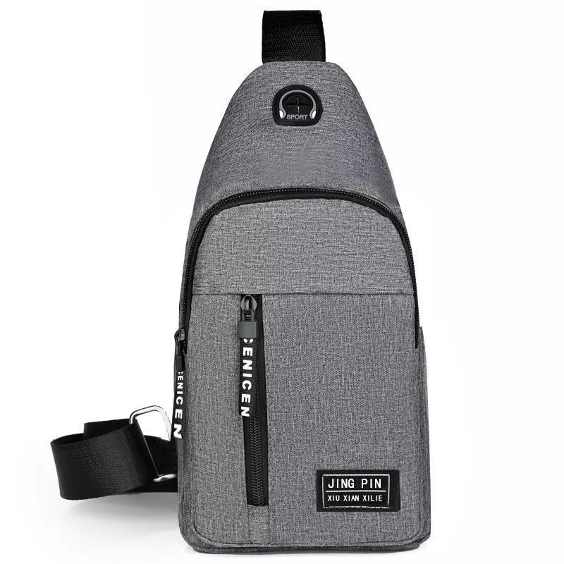 Men's Multifunctional Travel Shoulder Sling Bag Chest Crossbody Bag