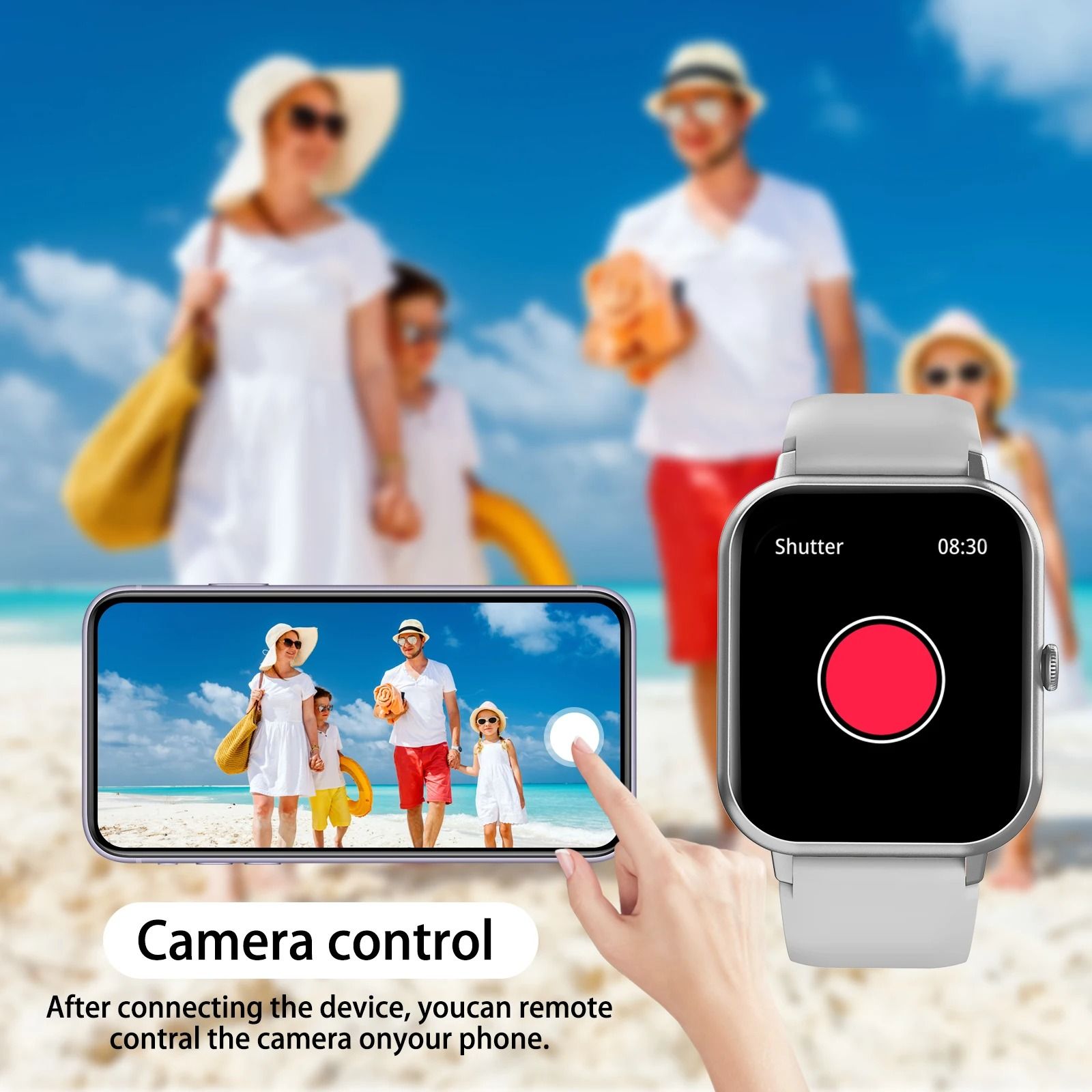 High-Definition Wireless Calling Smartwatch