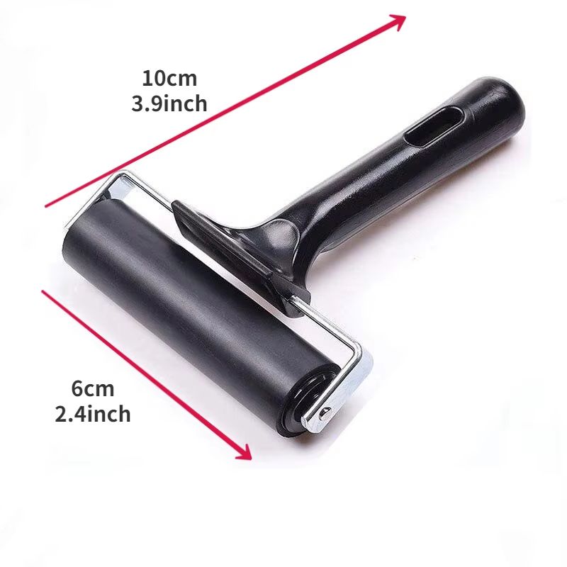 Craft Brayer Roller Set With Mat And Tweezers