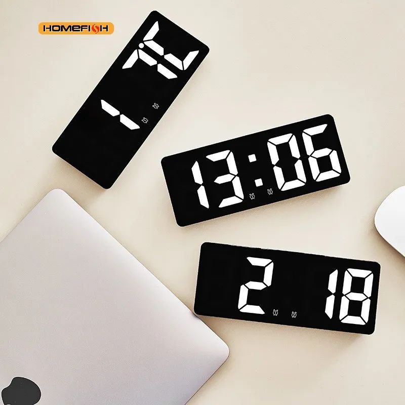 LED Large Number Digital Alarm Clock