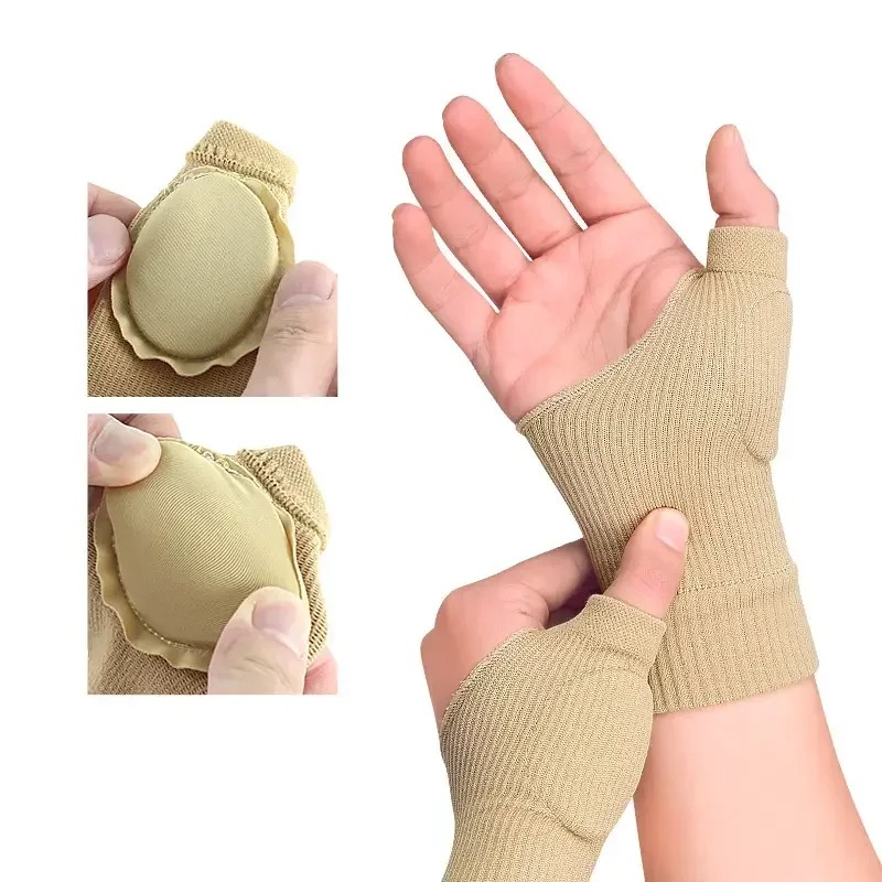 ComfortGrip Wrist Support Brace for Pain Relief, Breathable Thumb Compression Gloves for Arthritis, Tendonitis & Strain