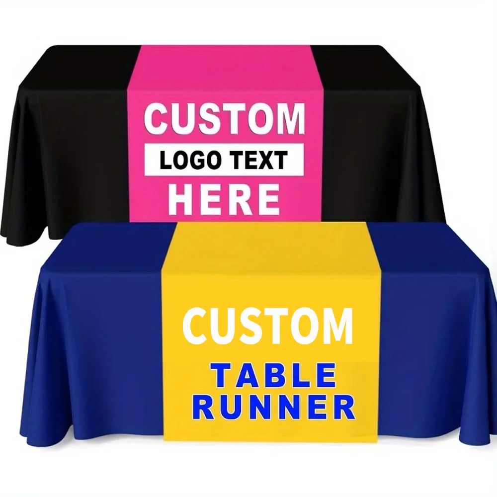 Custom All-Season Table Runner – Personalized Durable Decor for Weddings, Holidays & Everyday Use