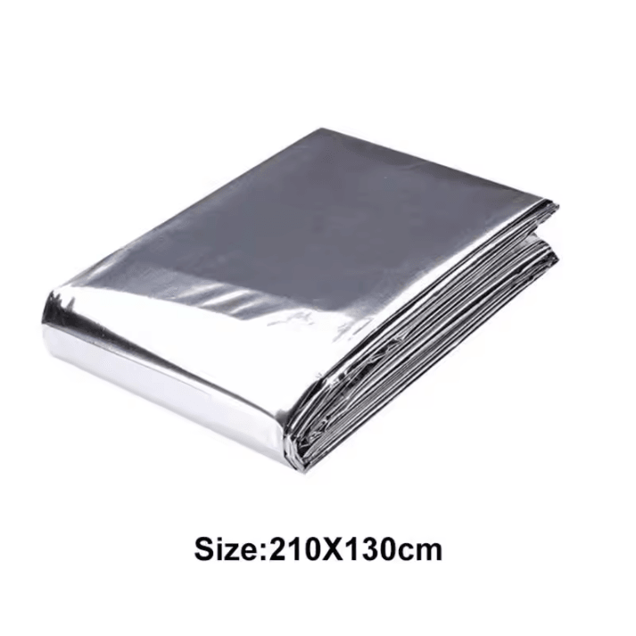 High Reflective Polyester Film Sheet (82.68 by 51.18 in) – Silver Grow Tent Reflective Mylar Liner