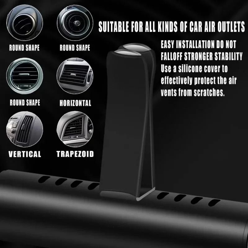 8 Pcs Set Car Air Vent Perfume Air Freshener Clips
